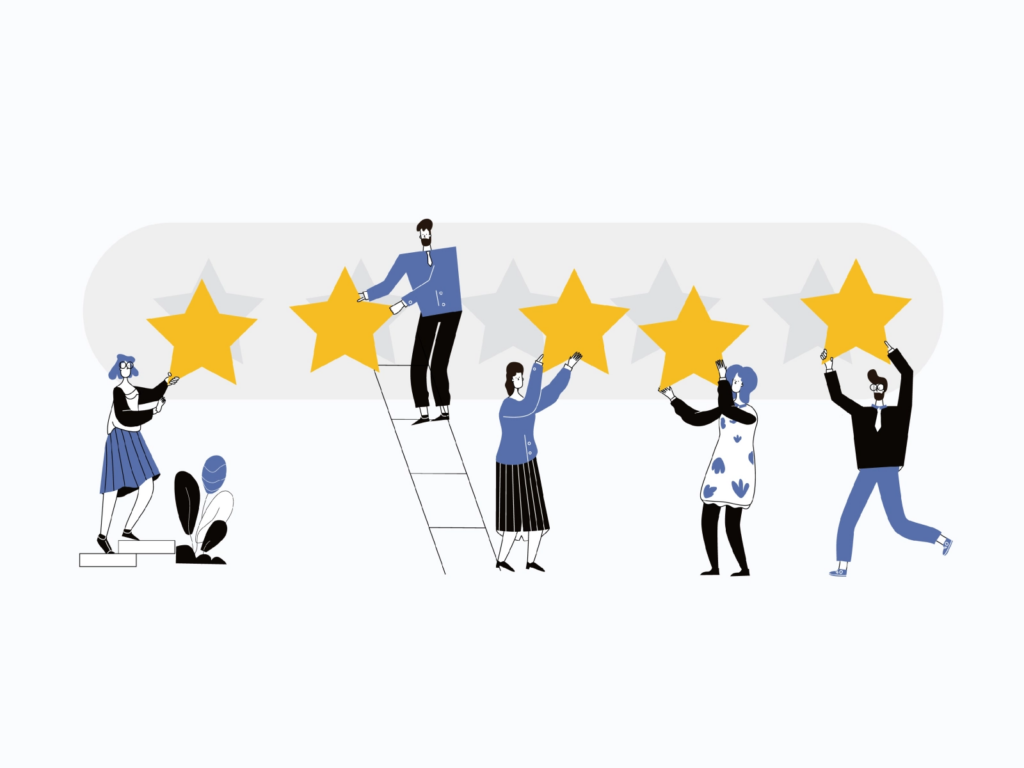 Estrelas de Avaliação - 4 pontos para escolher um bom software